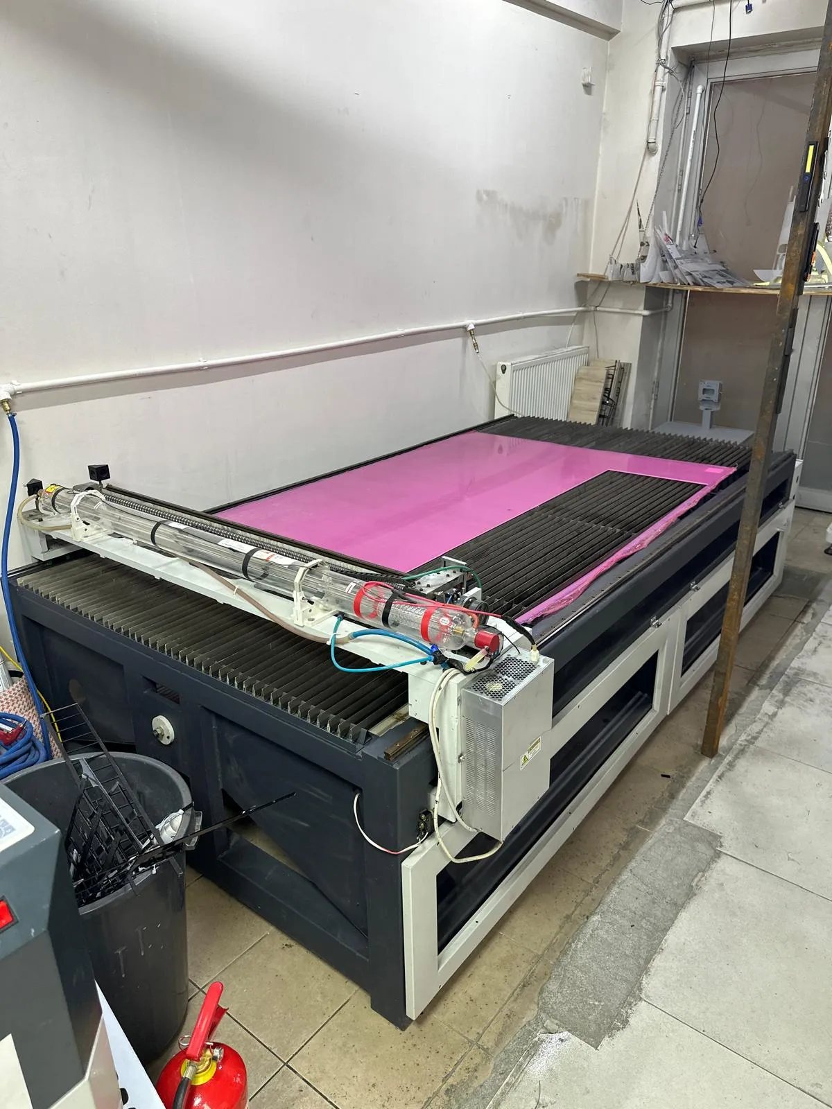 135x250 cm Lazer Kesim