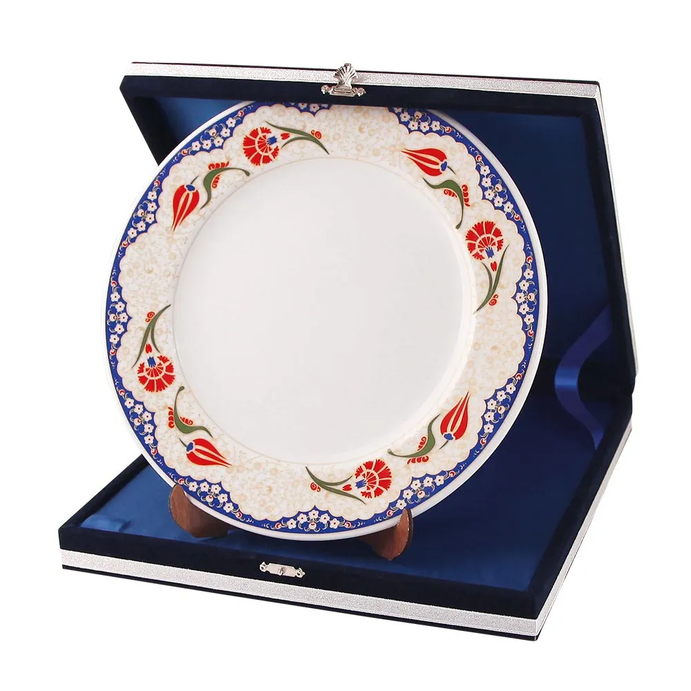 Ypt-01 Yaldız İşlemeli Plaket Tabak